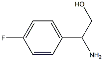 benzeneethanol, beta-amino-4-fluoro-,,结构式