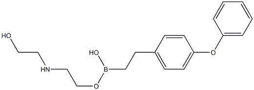2-(4-Phenoxyphenyl)ethylboronic acid diethanolamine ester, 97%, 2096331-66-5, 结构式