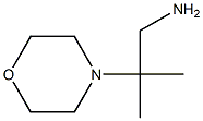 2-methyl-2-morpholinopropan-1-amine Structure