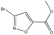3-溴异恶唑-5-甲酸甲酯 结构式