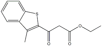ethyl 3-(3-methylbenzo[b]thiophen-2-yl)-3-oxopropanoate