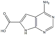 4-amino-7H-pyrrolo[2,3-d]pyrimidine-6-carboxylic acid

