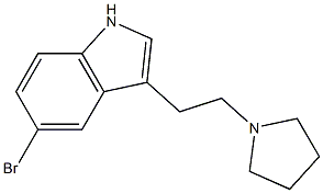 5-bromo-3-(2-(pyrrolidin-1-yl)ethyl)-1H-indole
