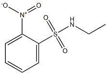 2-硝基苯磺酰-N-乙基苯胺, , 结构式