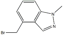 4-(bromomethyl)-1-methyl-1H-indazole Structure