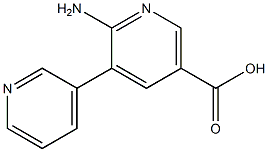 6-Amino-5-(pyridin-3-yl)nicotinic acid|