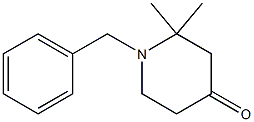 1-benzyl-2,2-dimethylpiperidin-4-one,,结构式