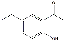 1-(2-Hydroxy-5-ethylphenyl)ethanone,,结构式