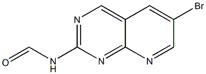 N-(6-bromopyrido[2,3-d]pyrimidin-2-yl)formamide Structure