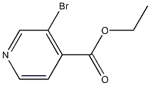 3-溴吡啶-4-甲酸乙酯,,结构式