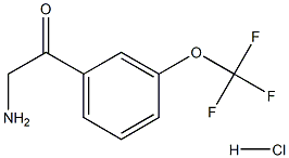 2-amino-1-(3-(trifluoromethoxy)phenyl)ethanone hydrochloride|2-氨基-1-[3-(三氟甲氧基)苯基]乙酮盐酸盐