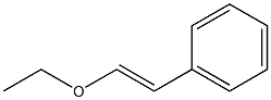 Β-苯乙烯基乙醚 结构式