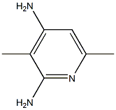 2,4-Diamino-3,6-dimethylpyridine 结构式