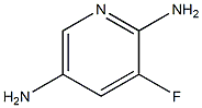 2,5-Diamino-3-fluoroyridine 化学構造式