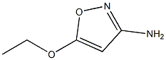 3-氨基-5-乙氧基异噁唑,,结构式