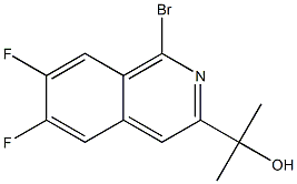 2-(1-bromo-6,7-difluoroisoquinolin-3-yl)propan-2-ol