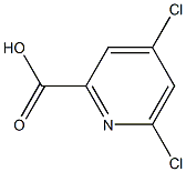 4,6-dichloropyridine-2-carboxylic acid Structure