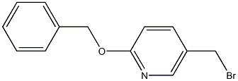 2-(benzyloxy)-5-(bromomethyl)pyridine Struktur