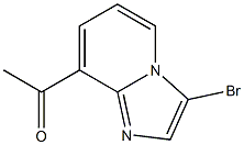 1-(3-bromoimidazo[1,2-a]pyridin-8-yl)ethanone