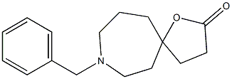 8-benzyl-1-oxa-8-azaspiro[4.6]undecan-2-one Structure