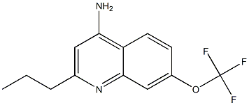 4-Amino-2-propyl-7-trifluoromethoxyquinoline