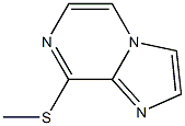 8-(methylthio)imidazo[1,2-a]pyrazine Struktur