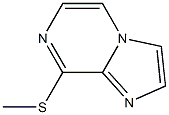 8-(methylthio)imidazo[1,2-a]pyrazine,,结构式