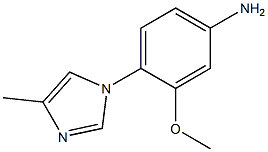 3-methoxy-4-(4-methyl-1H-imidazol-1-yl)aniline