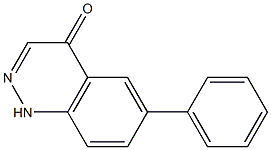 6-phenylcinnolin-4(1H)-one Struktur