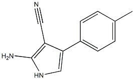 2-amino-4-(4-methylphenyl)-1H-pyrrole-3-carbonitrile