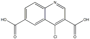 4-chloroquinoline-3,6-dicarboxylic acid|