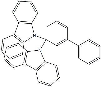 3,3-Di(9H-carbazol-9-yl)biphenyl Structure