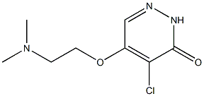 5-(2-(dimethylamino)ethoxy)-4-chloropyridazin-3(2H)-one