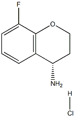 (S)-8-fluorochroman-4-amine hydrochloride Structure