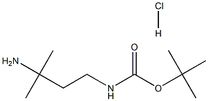 tert-butyl 3-amino-3-methylbutylcarbamate hydrochloride|