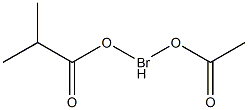 乙酰氧基异丁酸溴,,结构式