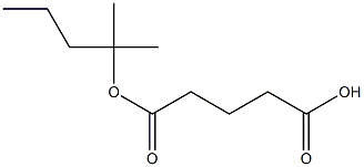 ethyl/tertiary butyl glutarate Structure