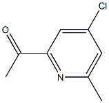 1-(4-chloro-6-Methylpyridin-2-yl)ethanone Structure