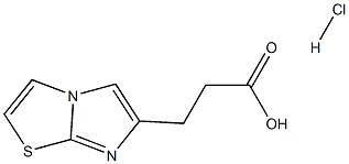3-Imidazo[2,1-b][1,3]thiazol-6-ylpropanoic acid hydrochloride