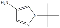 1-tert-Butyl-1H-pyrazol-4-ylamine Structure