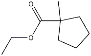 Ethyl 1-methylcyclopentanecarboxylate,,结构式