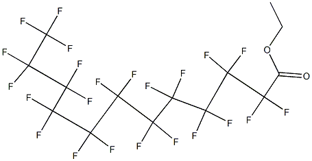 Ethyl perfluorododecanoate 97% 结构式