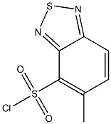4-(Chlorosulphonyl)-5-methyl-2,1,3-benzothiadiazole Structure