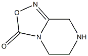 5,6,7,8-tetrahydro-3H-[1,2,4]oxadiazolo[4,3-a]pyrazin-3-one Struktur