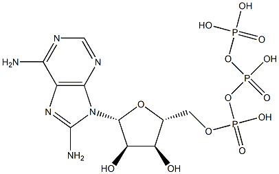 8-Aminoadenosine-5'-O-triphosphate