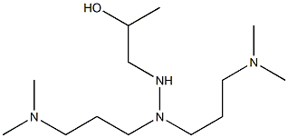 Bis-(3-dimethylaminopropyl)amino-2-propanolamine Struktur