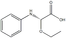 2-ethoxy-D-phenylglycine Structure