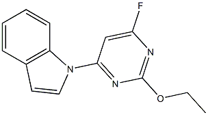  2-乙氧基-4-肼基-6-氟嘧啶