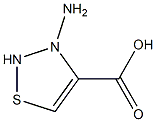 3-amino-thiadiazole-4-carboxylic acid Structure