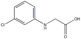 3-chloro-DL-phenylglycine Struktur